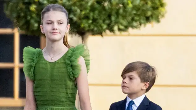 Estelle and Oscar of Sweden 