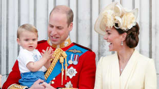 Prince Louis, Prince William, Duchess Kate