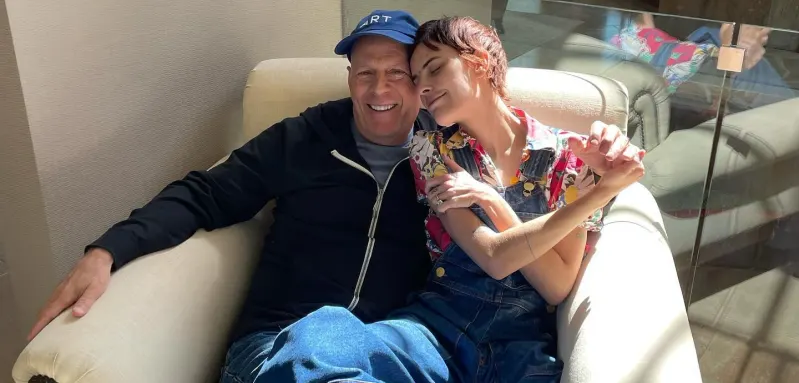 Bruce Willis and Tallulah Willis
