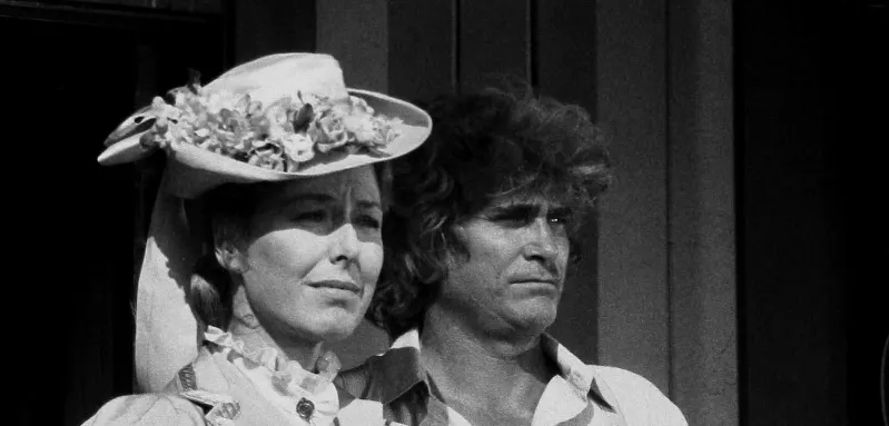 Karen Grassle and Michael Landon