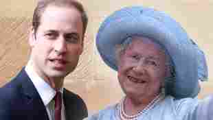 Prince William Queen Mum