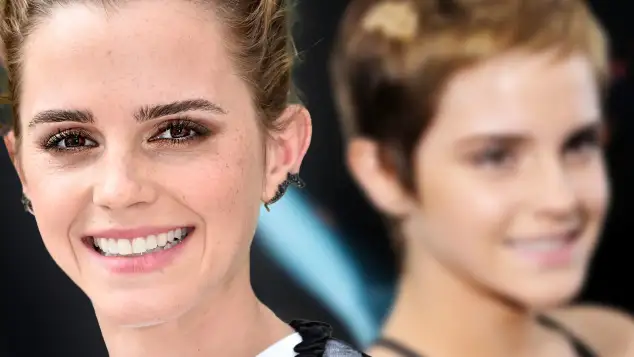 Barely recognized! Emma Watson with a new hairstyle