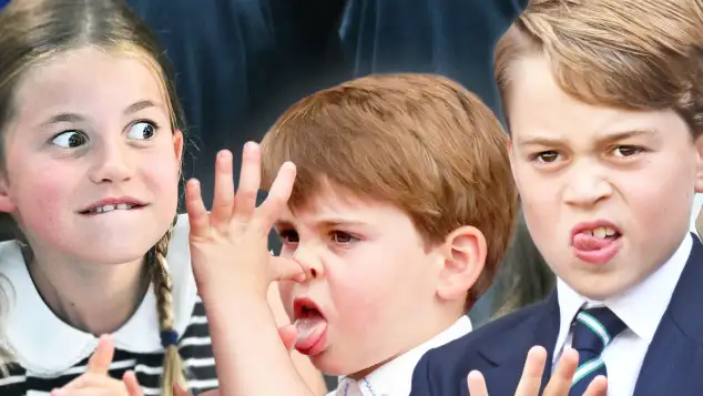 Charlotte, Louis y George