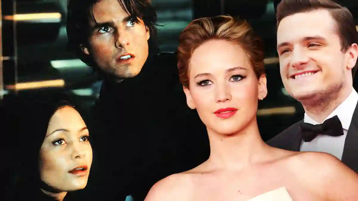 Tom Cruise y Thandie Newton, Jennifer Lawrence y Liam Hemsworth no se besan en el cine