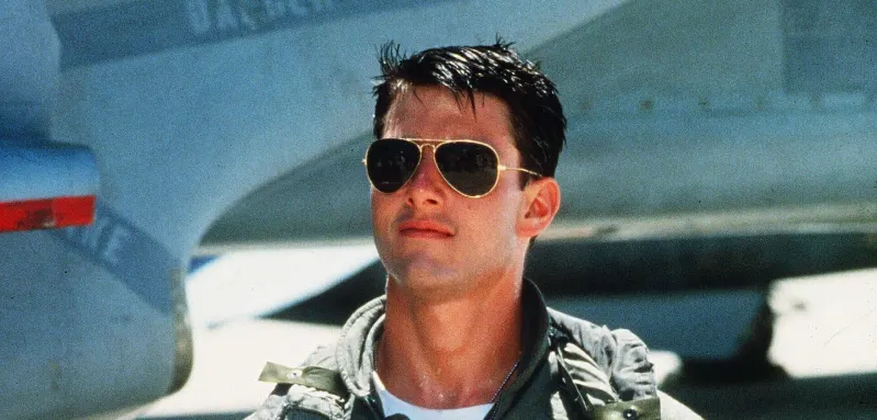 Tom Cruise in "Top Gun"