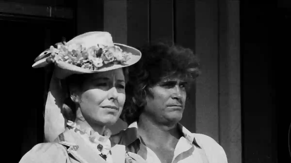 Karen Grassle and Michael Landon