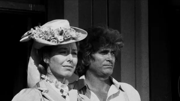 Karen Grassle and Michael Landon