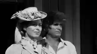 Karen Grassle and Michael Landon