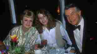 Angela Lansbury with her son and daughter Peter Shaw Anthony Deirdre children kids