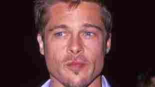 Brad Pitt arrives for the "Meet Joe Black" premiere at the Ziegfeld Theatre in New York City November 12, 1998
