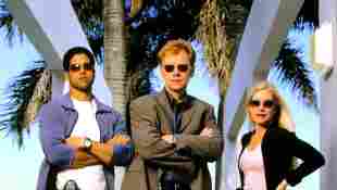 Miembros del elenco de 'CSI': Adam Rodríguez, David Caruso y Emily Procter.