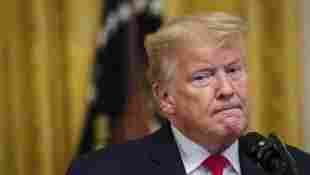 Donald Trump Rage-Quits New Interview After 5 Minutes Of Tough Questions hang up NPR talk 2022 news latest Steve Inskeep