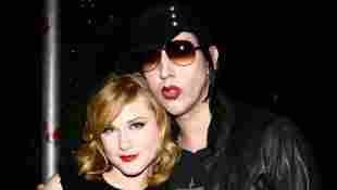 Evan Rachel Wood Marilyn Manson 2007 Paar
