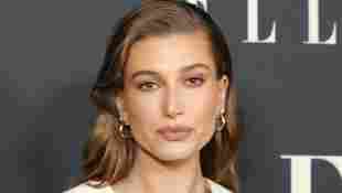 Hailey Bieber attends the 27th Annual ELLE Women in Hollywood Celebration.