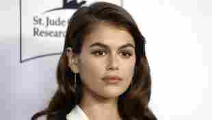 Kaia Gerber Shows Off Her Gorgeous Sun-Kissed Skin In Calvin Klein Two-Piece