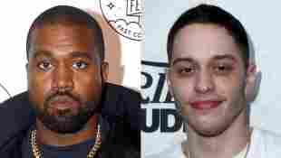 Kanye West Raps About Beating "Pete Davidson's Ass" In New diss track Eazy The Game listen lyrics Kim Kardashian boyfriend news latest 2022