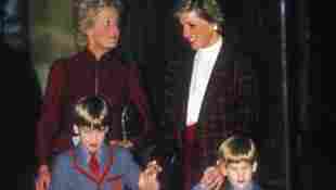 Princess Diana, Prince William and Prince Harry private photo album picture