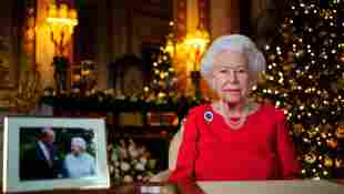 Queen Elizabeth II Christmas speech 2021 Prince Philip tributes preview photo picture brooch address date royal family news latest