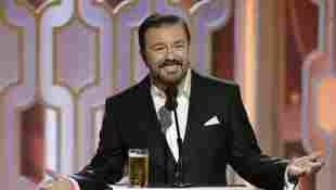 Ricky Gervais Shares NSFW Joke On Getting COVID-19 Vaccine jab picture 2021 coronavirus