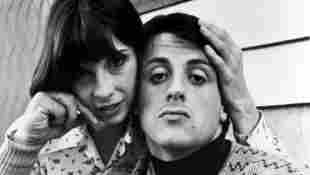 Talia Shire and Sylvester Stallone in "Rocky"