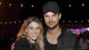 Twilight Star Taylor Lautner Just Got Engaged girlfriend fiancee partner Tay Dome 2021 proposal pictures photos Instagram post