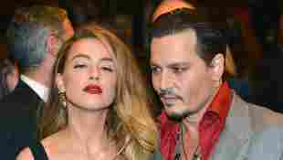 Johnny Depp and Amber Heard arrive at the Toronto International Film Festival premiere of Black Mass in 2015.