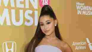 Ariana Grande Looks Unrecognizable As She Shows Off Her Natural Curly Hair