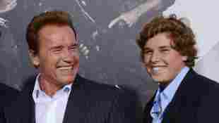 Arnold Schwarzenegger posts touching picture to celebrate his son Chris' university graduation!