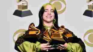 Billie Eilish becomes the youngest artist to sweep the big four categories at the Grammys!