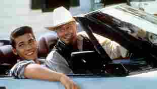 Sasha Mitchell and Larry Hagman starred in the series, "Dallas"