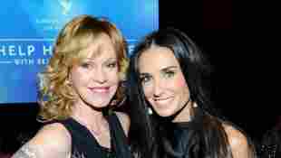 Demi Moore shared a great picture with her former Now and Then co-star Melanie Griffith on Instagram.