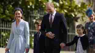 Duchess Kate, Prince George, Prince William and Princess Charlotte 2022