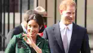 Duchess Meghan and Prince Harry on Commonwealth Day at the Canada House in London