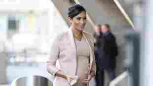 Duchess Meghan visits the National Theatre