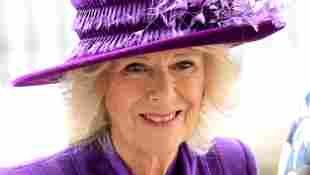 Duchess Camilla outside Westminster Abbey on Commonwealth Day