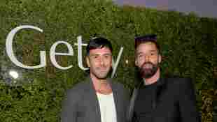 Jwan Yosef and Ricky Martin