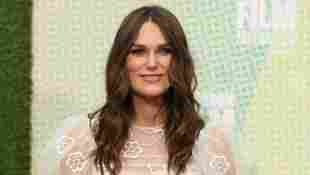 Keira Knightley steps out for her first red carpet event after quietly giving birth to her second child in October 2019