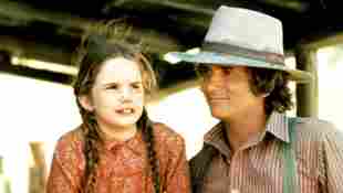 Melissa Gilbert y Michael Landon en 'La familia Ingalls'