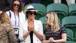 Duchess Meghan attends Wimbledon Finals Day 4 on July 4th, 2019