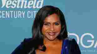Mindy Kaling attends the 22nd Costume Designers Guild Awards in Beverly Hills on January 28, 2020