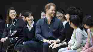 Prince Harry gets called handsome by school children in Japan and this is how he responded...