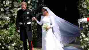 El príncipe Harry y Meghan, duquesa de Sussex el día de su boda en el castillo de Windsor.