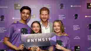 Prince Harry at The Diana Award National Youth Mentoring Summit on July 2nd, 2019