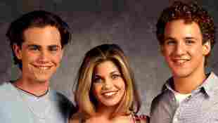 The Boy Meets World cast: Rider Strong, Danielle Fishel and Ben Savage.