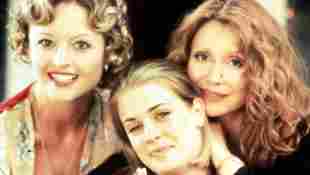 The 'Sabrina the Teenage With' cast: Caroline Rhea, Melissa Joan Hart Beth Broderick.