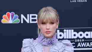 Taylor Swift on the red carpet at the 2019 Billboard Music Awards