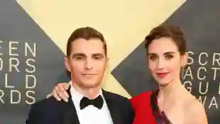 Dave Franco and Alison Brie arrive for the 24th Annual Screen Actors Guild Awards at the Shrine Exposition Center on January 21, 2018, in Los Angeles, California