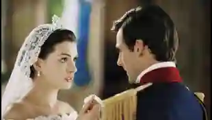 Anne Hathaway in "The Princess Diaries 2: Royal Engagement"