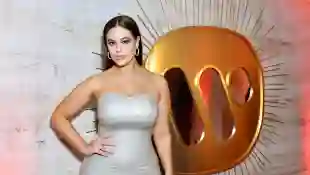 Ashley Graham attends the Warner Music Group Pre-Grammy Party.