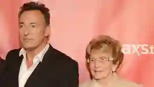 Bruce Springsteen with his mother Adele